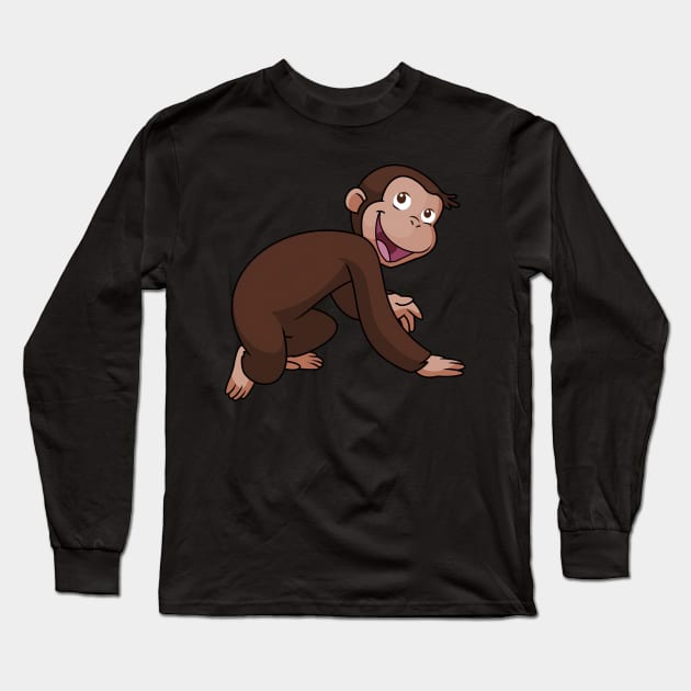 Curious George UUAA Long Sleeve T-Shirt by BiteBliss